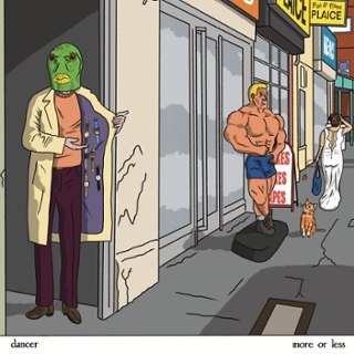 DANCER - More or less (green) LP