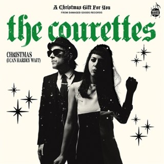 COURETTES / THEE HEADCOATEES - Split xmas Single (red or green) 7