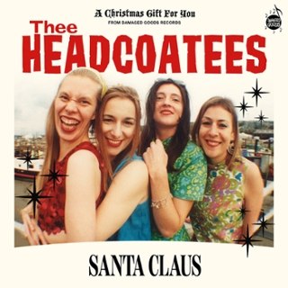 COURETTES / THEE HEADCOATEES - Split xmas Single (red) 7