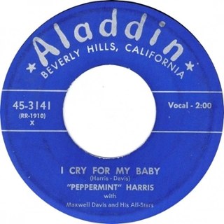 PEPPERMINT HARRIS - I cry for my baby/hey, little school girl 7