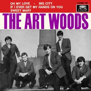 ART WOODS - Oh my love ep (repress, lim. of 100) 7