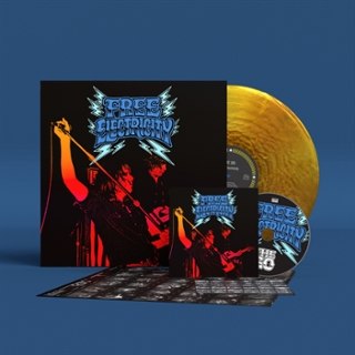 GO - Free electricity (metallic gold) LP