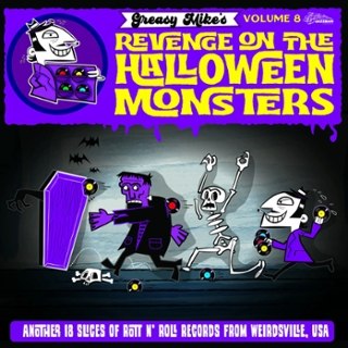 V/A - Greasy Mike-revenge on the Halloween monsters LP