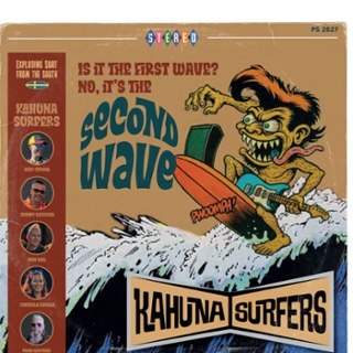 KAHUNA SURFERS - Second wave LP
