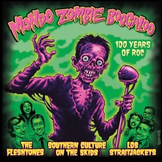 LOS STRAITJACKETS / SOUTHERN CULTURE ON THE SKIDS / THE FLESHTONES - Mondo zombie boogaloo (pink) LP