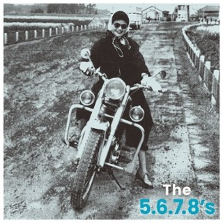 5.6.7.8'S - Run run run (2nd edition, blue letters) LP
