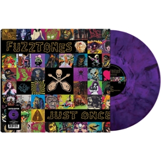 FUZZTONES - Just once (purple black marble) LP