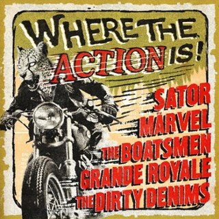 V/A - Where the action is! (black) LP+7