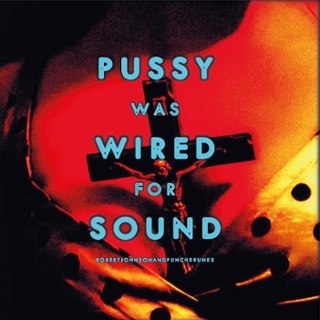 ROBERT JOHNSON AND PUNCHDRUNKS - Pussy was wired for sound (orange) LP