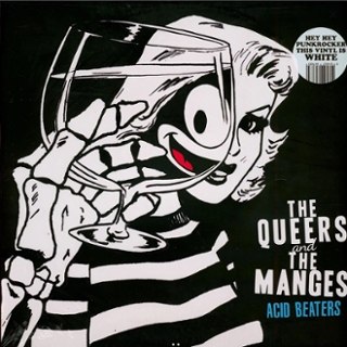 QUEERS / MANGES - Acid beaters (white) LP