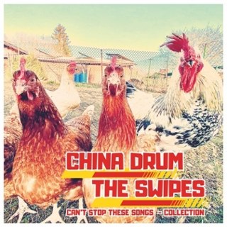 CHINA DRUM / SWIPES - Split LP