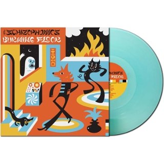 SCHIZOPHONICS - Burning floor (blue) LP