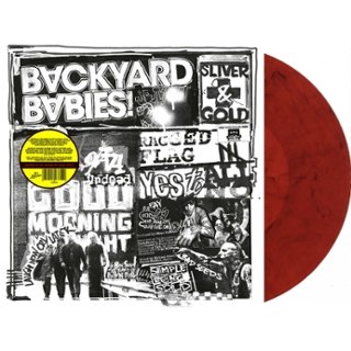 BACKYARD BABIES - Sliver & gold (coloured vinyl) LP