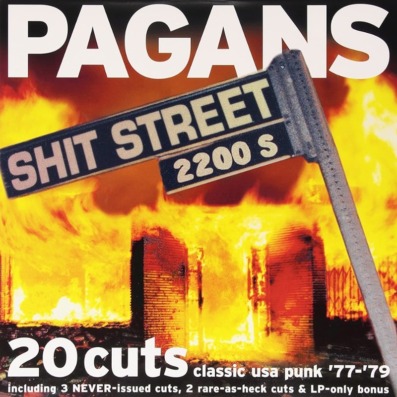 PAGANS - Shit street CD