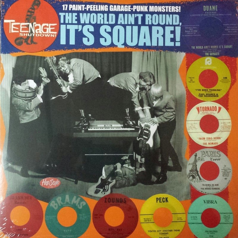 V/A - The world aint round, its square LP