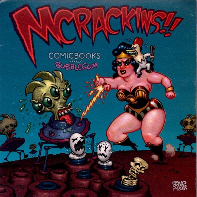 MCRACKINS - Comicbooks & bubblegum LP