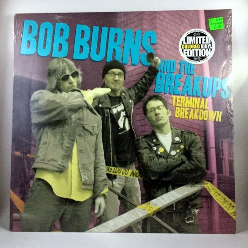 BOB BURNS & THE BREAKUPS - Terminal breakdown CD