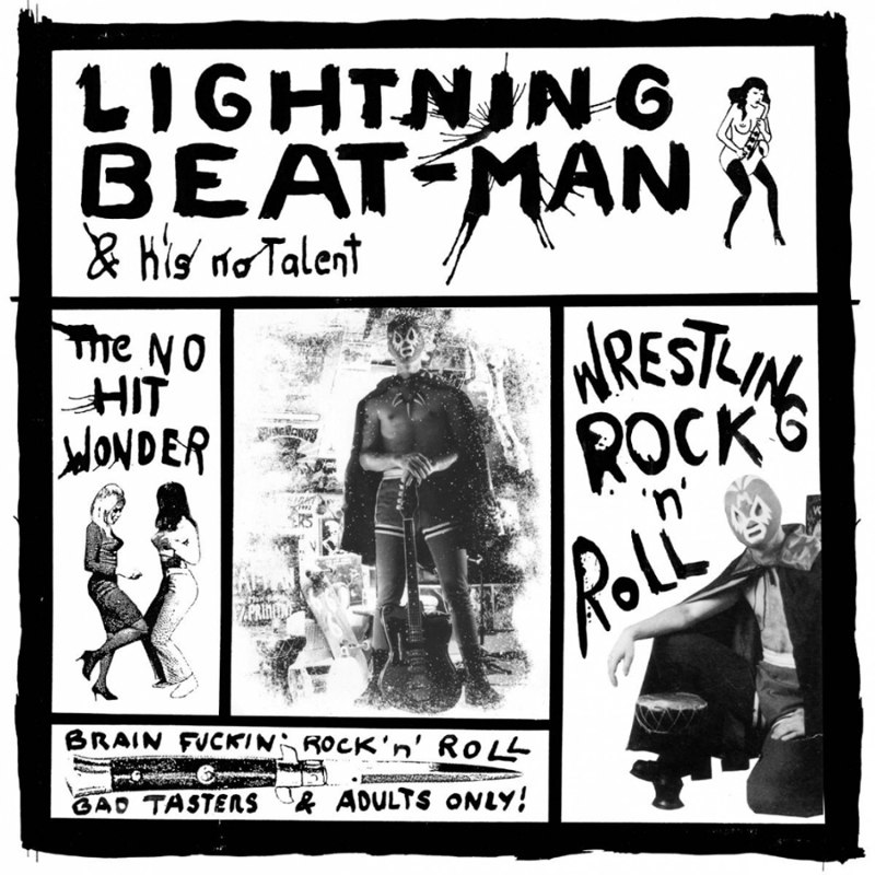LIGHTNING BEAT-MAN - Wrestling rocknroll CD