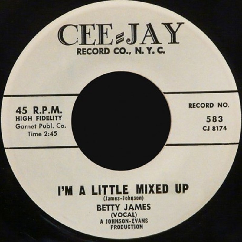 JAMES, BETTY - Im a little mixed up 7