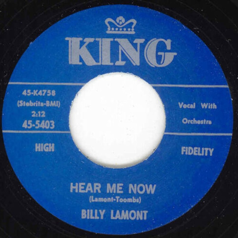LAMONT, BILLY - Hear me now 7