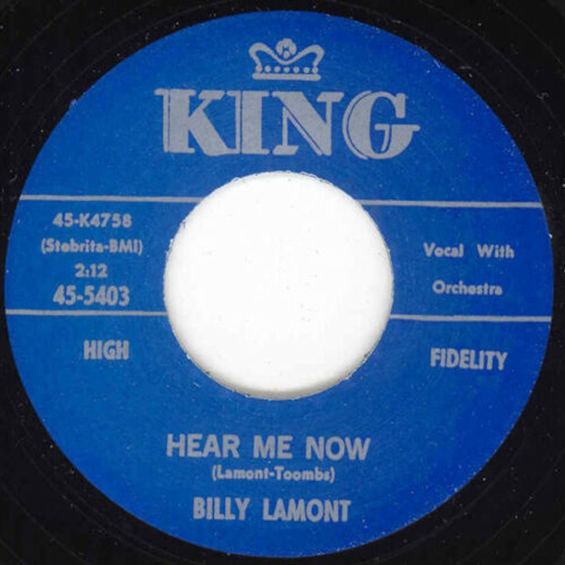 LAMONT, BILLY - Hear me now 7