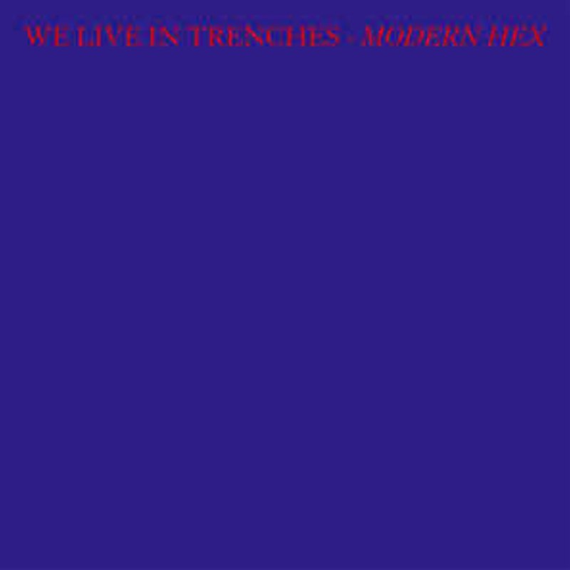 WE LIVE IN TRENCHES - Modern hex LP