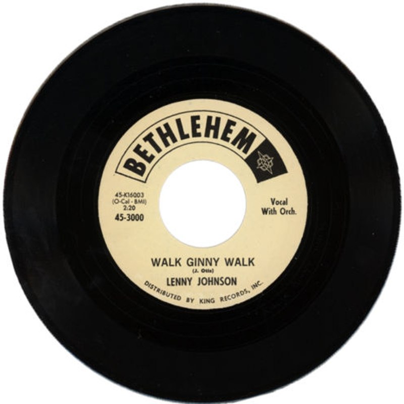 JOHNSON, LENNY - Walk ginny walk 7