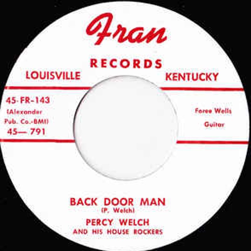 PERCY WELCH - Back door man 7