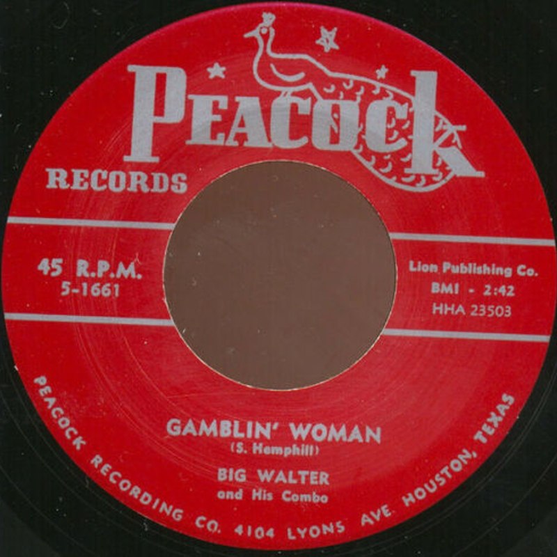 BIG WALTER - Gamblin´ woman 7