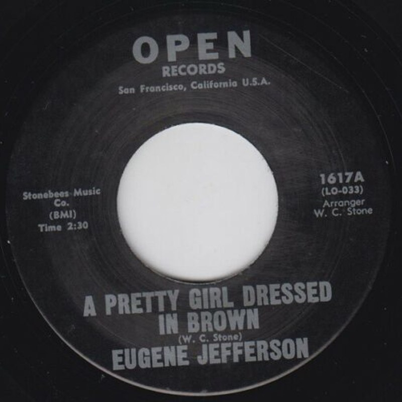 EUGENE JEFFERSON - A pretty girl dressed in brown 7