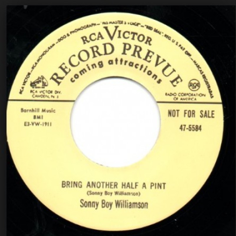 SONNY BOY WILLIAMSON / SQUARE WALTO - Bring another half 7