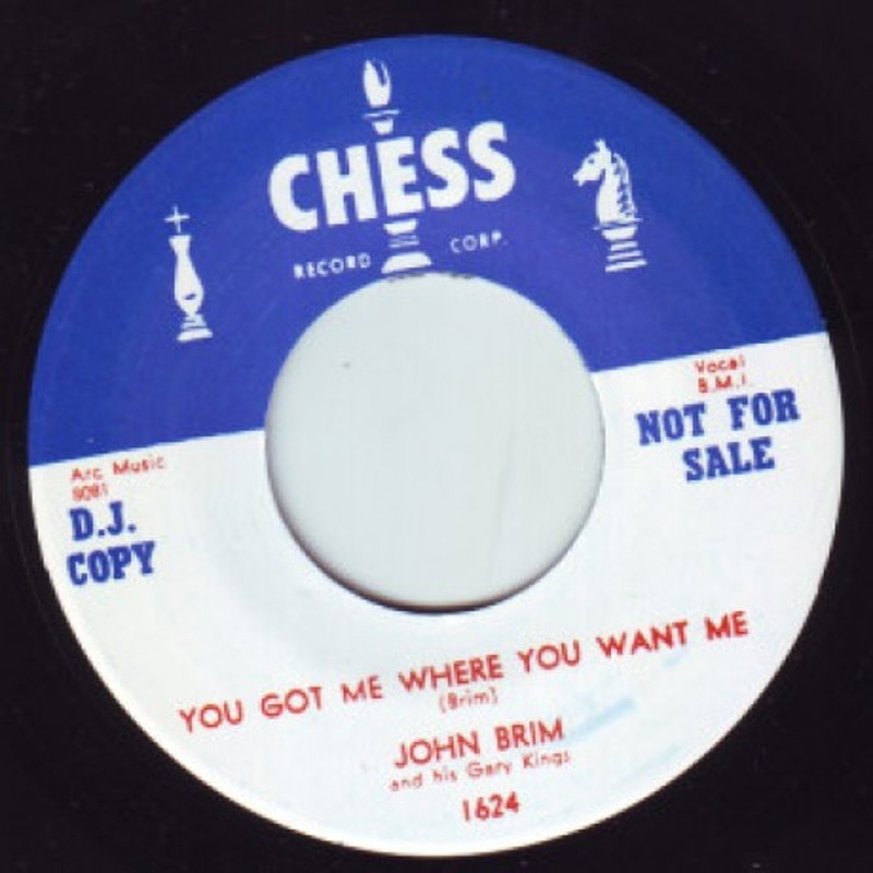 JOHN BRIM - You got me where you want me 7