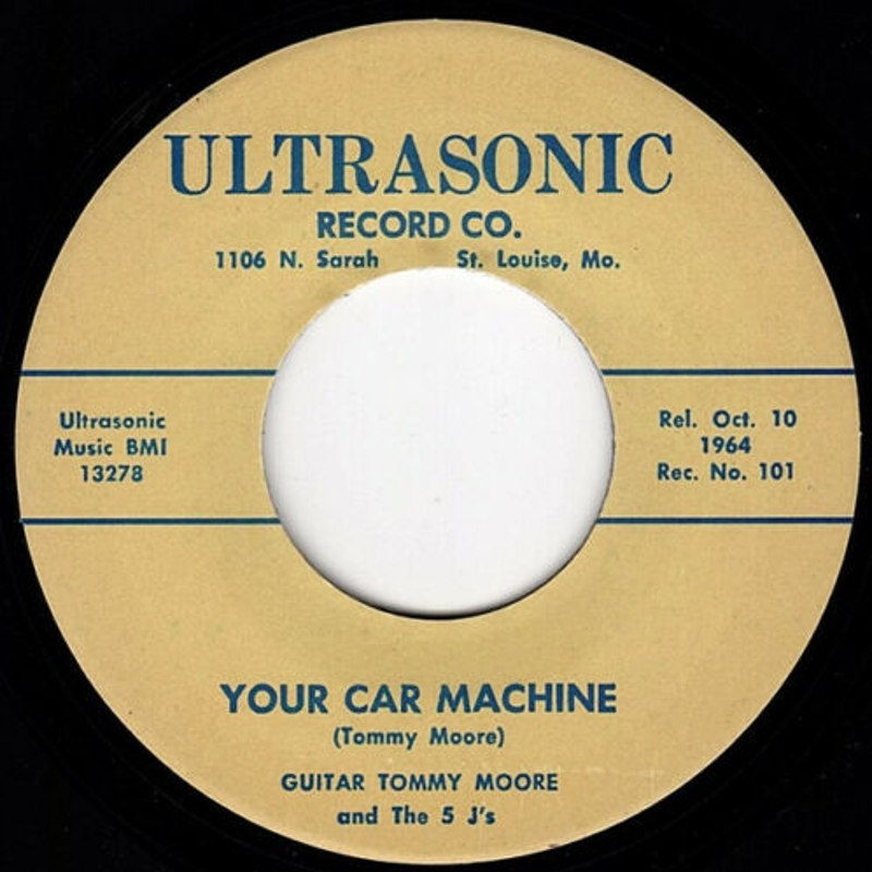GUITAR TOMMY MOORE - Your car machine 7