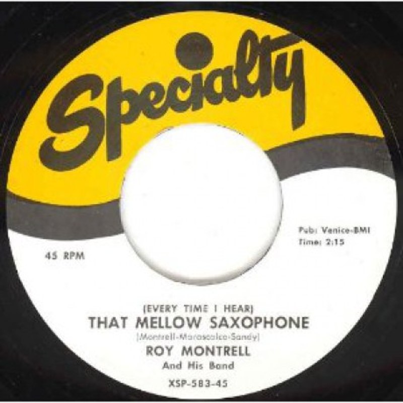 ROY MONTRELL - That mello saxophone 7