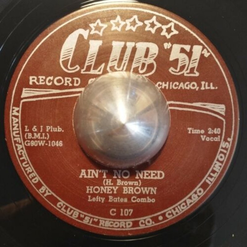 HONEY BROWN - Ain´t no need 7