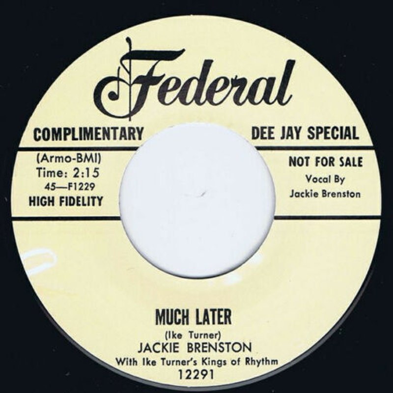 JACKIE BRENSTON - Much later 7