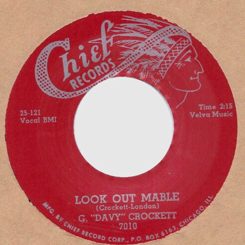 G. DAVY CROCKETT - Look out mabel 7