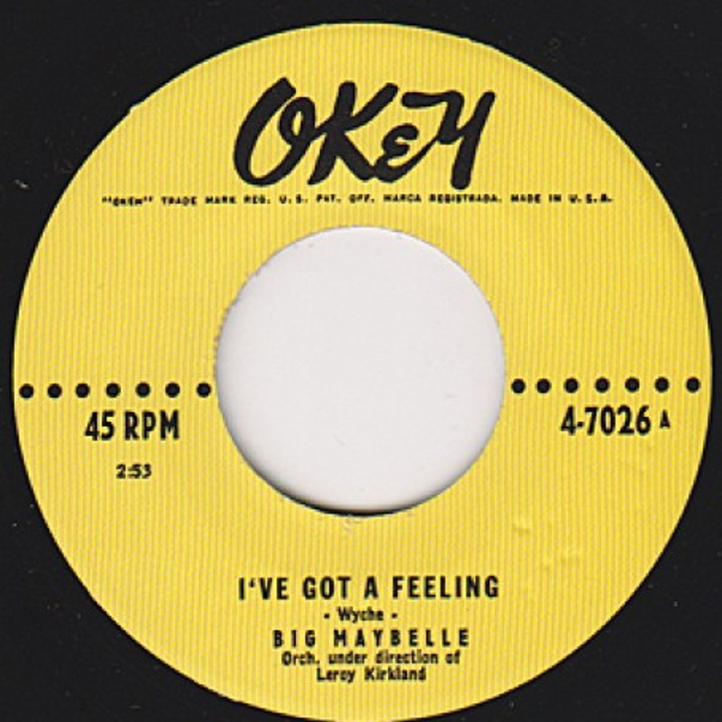 BIG MAYBELLE - I´ve got a feeling 7