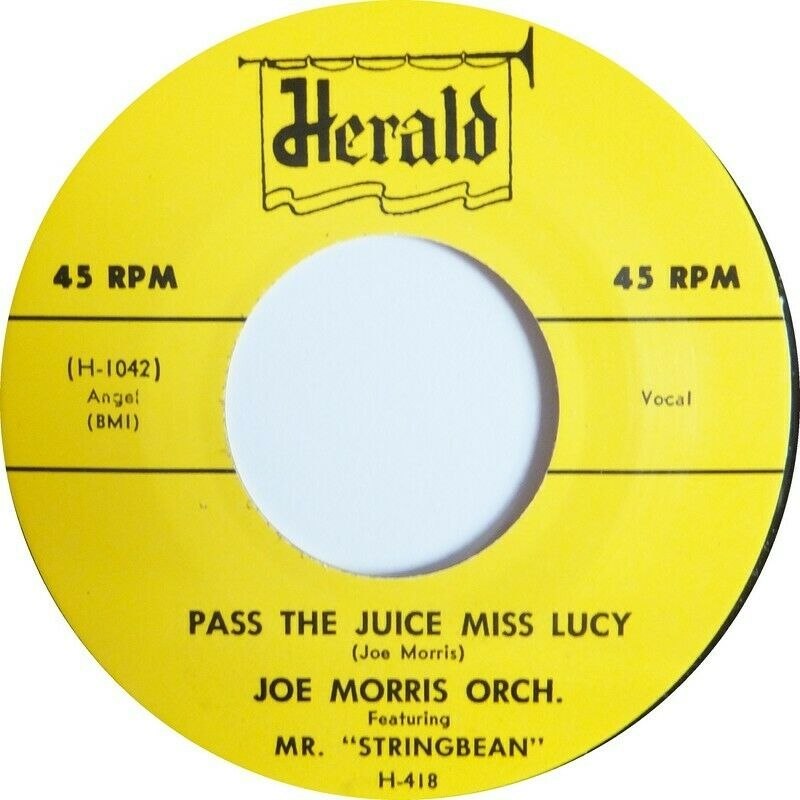 JOE MORRIS ORCH. / KITTY NOBLE - Pass the juice miss lucy 7