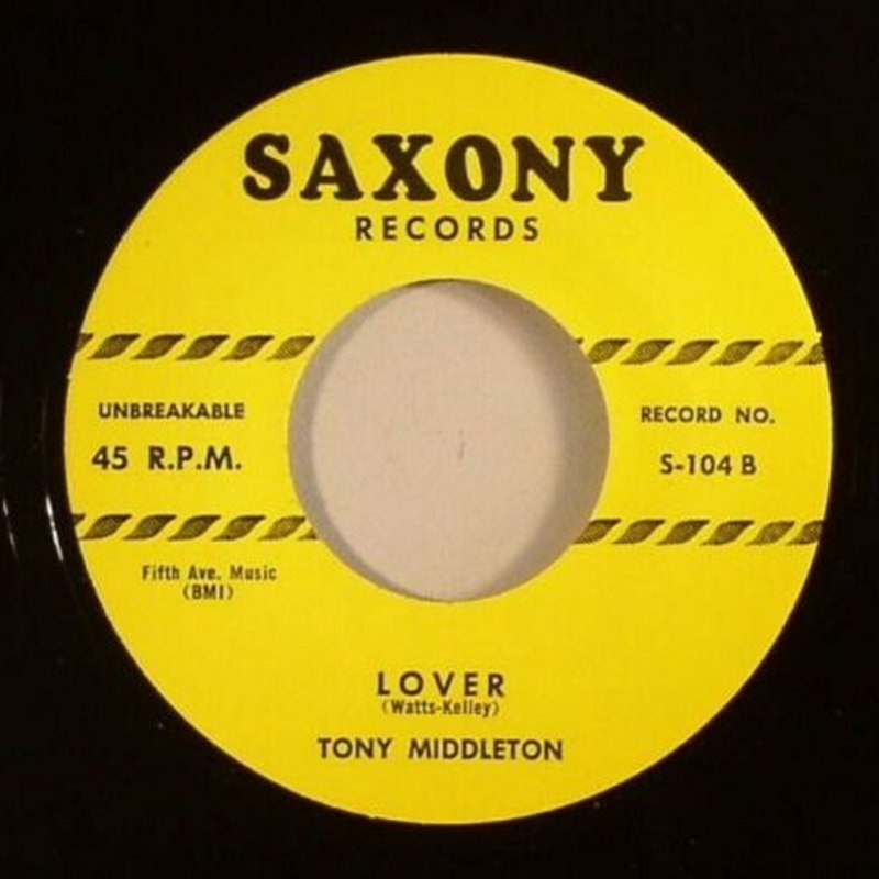 TONY MIDDLETON / LOUIS PAYNE ORCH. - Lover 7