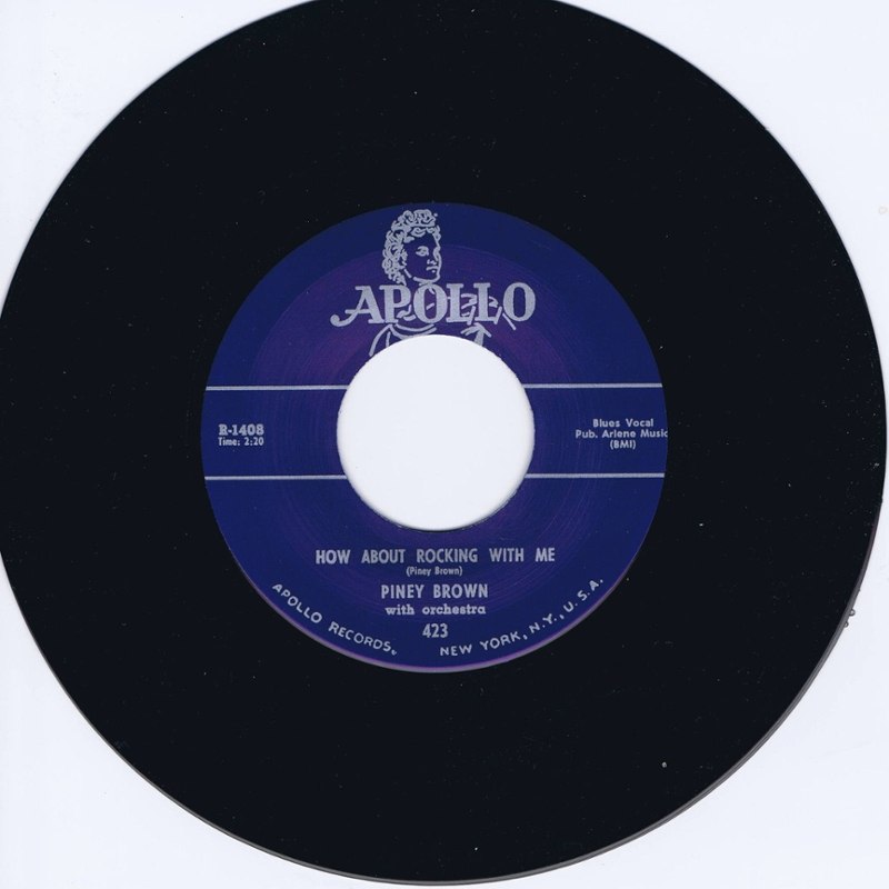 PINEY BROWN - How about rocking with me 7