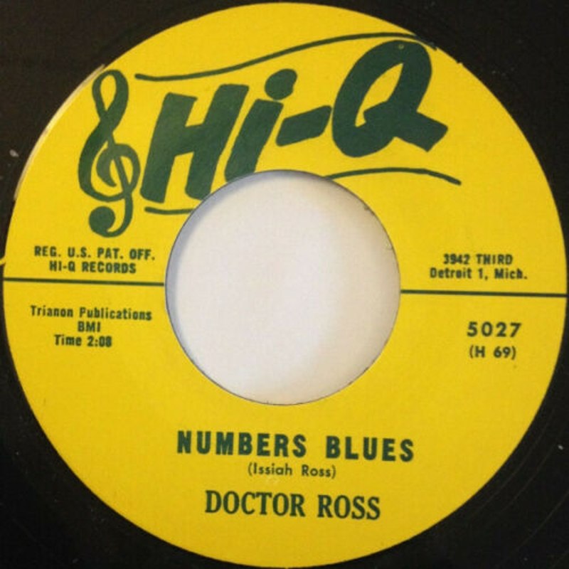 DOCTOR ROSS - Numbers Blues 7