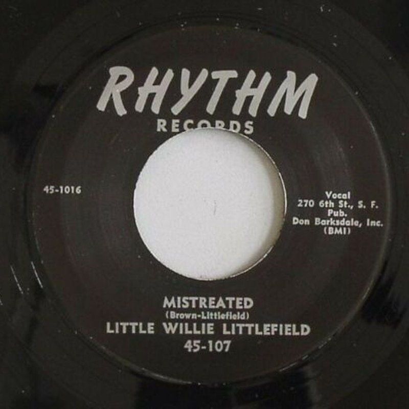 LITTLE WILLIE LITTLEFIELD - Baby shame 7