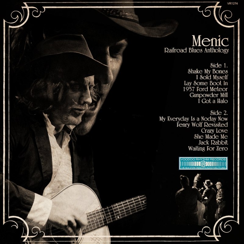 MENIC - Railroad blues anthology LP+CD