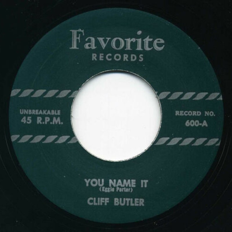 CLIFF BUTLER - Listen to me 7