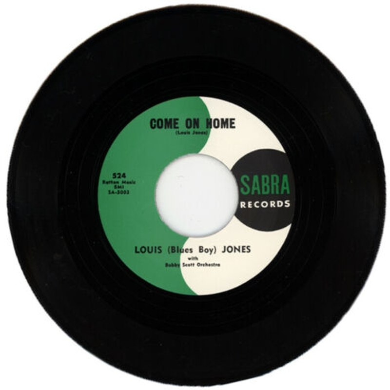 LOUIS BLUES BOY JONES - Come on home 7