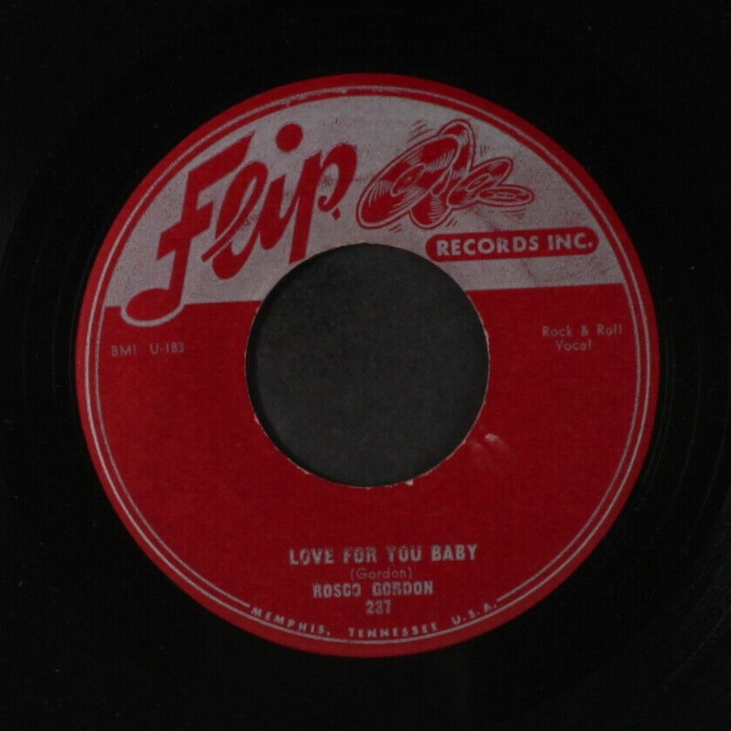 ROSCO GORDON - Love for you baby 7