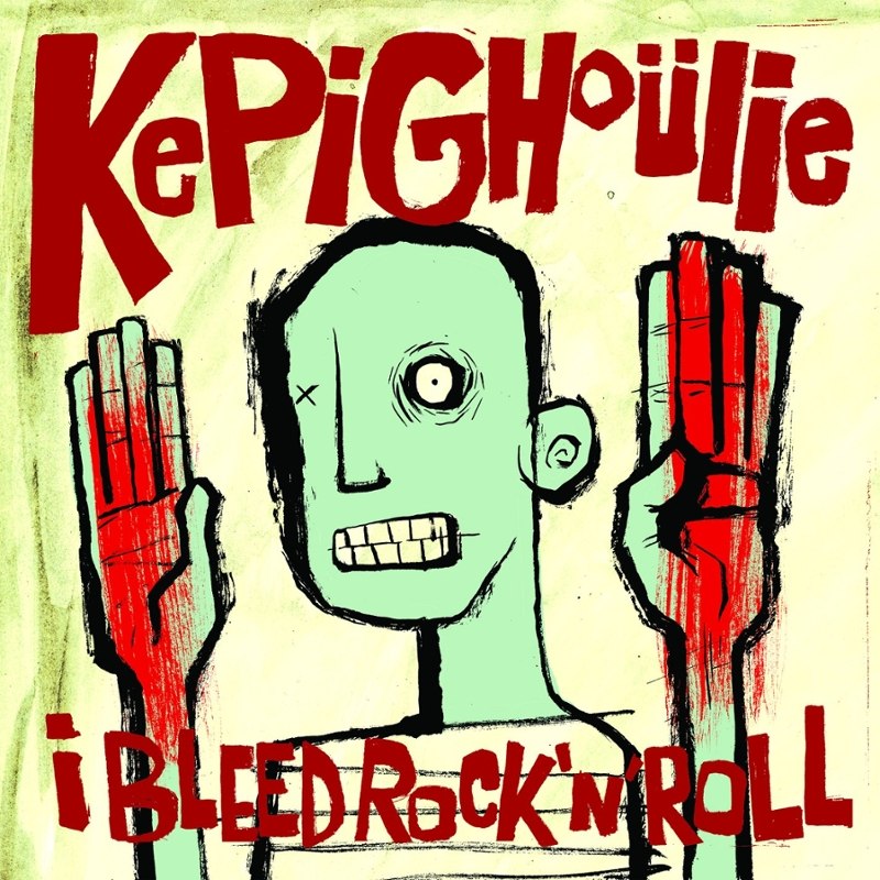 KEPI GHOULIE - I bleed rock´n roll LP