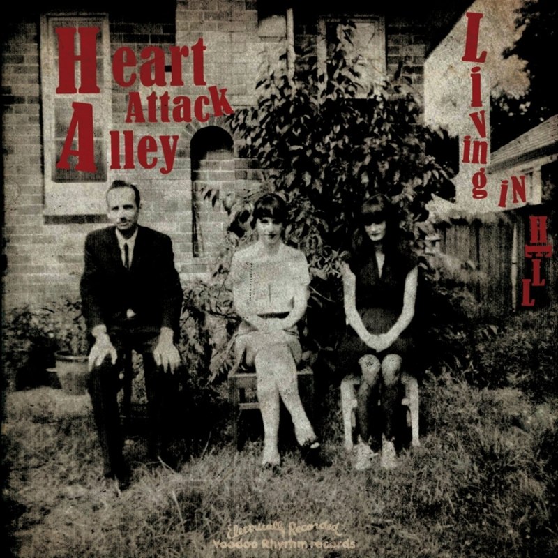 HEART ATTACK ALLEY - Living in hell LP+CD
