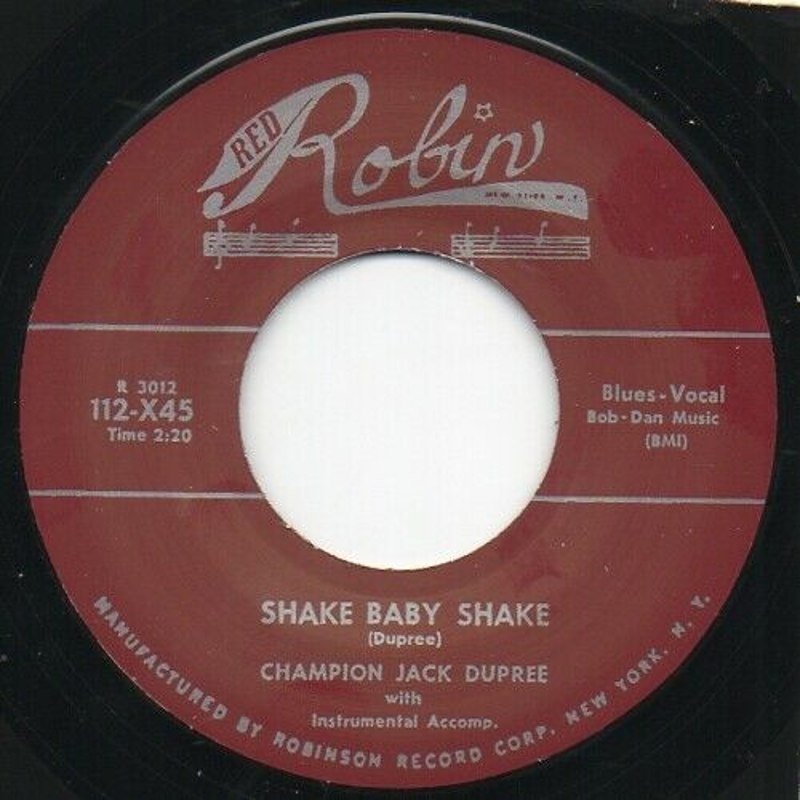 CHAMPION JACK DUPREE - Shake baby shake 7